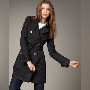 Burberry Brit Black Rain Coat